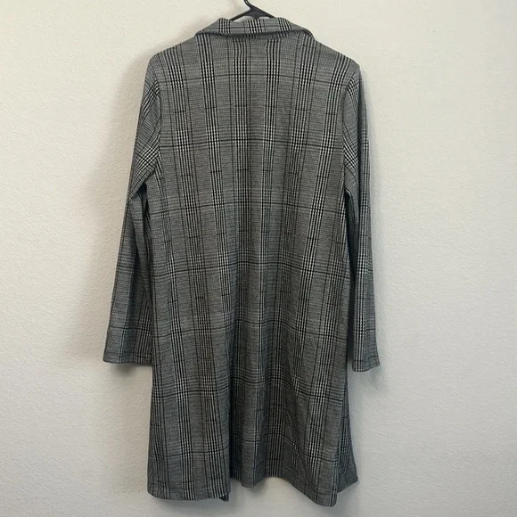 MELLODAY Gray Plaid Blazer - Womens L - Picture 7 of 7